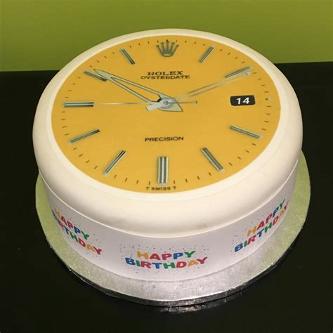 watch cake edible rolex.